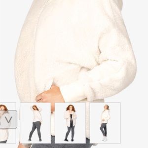 Doudoune Capuche Zip VS PINK - Gris - Taille S Pour Femme - Occasion Très Bon état